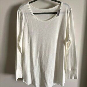 Old Navy Long John Thermal Scoop Neck top 2X